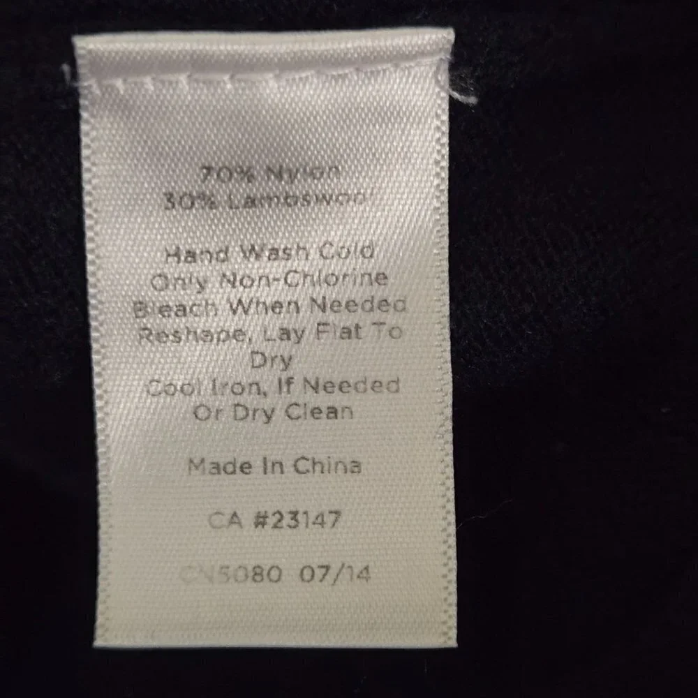 Talbots Joyful Angora Blend Crewneck Lightweight Sweater Size Mp